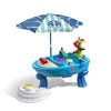 Step2 Fiesta Cruise Sand & Water Table With Umbrella - Dezine Kids
