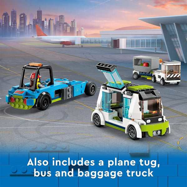 Lego City Passenger Airplane Building Toy Set - Dezine Kids