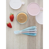 Beaba Set of 4 Easy Grip 1st Stage Silicone Spoons - Pebble Set