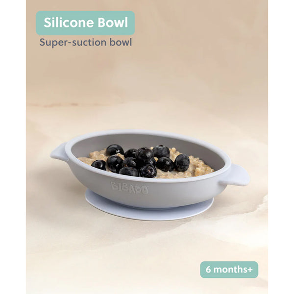 Bibado Silicone Suction Bowl - Mist
