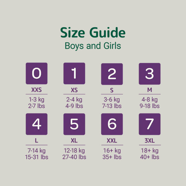 Bambo Nature Tape Diapers, Size 5 XL Size (11-17 Kgs) 44pcs - Dezine Kids