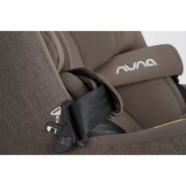 Nuna Pruu Baby Convertible Car Seat 360° Rotation, 5 Position Reclining Seat For 0 to 4Y (Upto 19Kg) - Chestnut