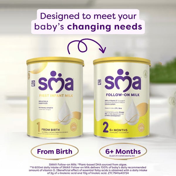 SMA First Infant Baby Milk Formula Stage 1, 0-6 Months 800g
