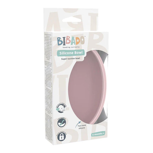Bibado Silicone Suction Bowl - Blush