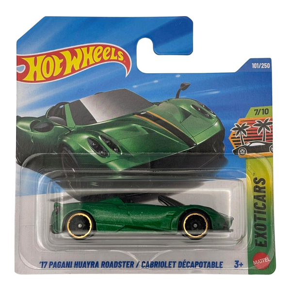 Hot Wheels 17 Pagani Huayra Roadster Exoticars 7/10