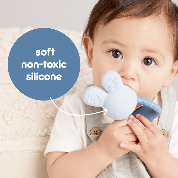B.Box Chill Plus Fill Bunny Teether - Lullaby Blue