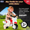 Chicco Toy Ducati Monster Ride On with Removable Side Wheels & Push Along Toy For 1.5 to 5 Years