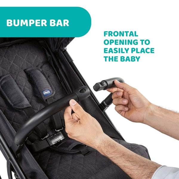 Chicco TrolleyMe Light Weight & Compact Stroller - Stone