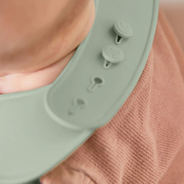 B.Box Silicone Bib - Sage Green