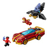 Lego Marvel Iron Man Car & Black Panther vs. Red Hulk