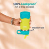 Basil Insulated Stainless steel Sipper with Loop Handle- Lagoon