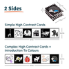 Curious Cub High Contrast Cloth Book for Babies - Dezine Kids