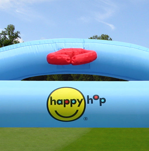 Happy Hop Castle Bouncer With Farmyard Ballpit