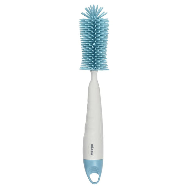 Beaba 2 in 1 Silicone Bottle Brush - Blue