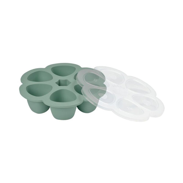 Beaba Silicone Multiportions Trays 6*5 oz. - Sage Green