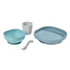 Beaba 4-piece silicone dinner set jungle - Dezine Kids