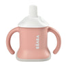 Beaba 3 in 1 Evoluclip Training Cup - Pink - Dezine Kids