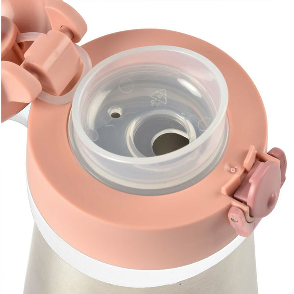 Beaba Stainless Steel Bottle 350 ml - Vintage Pink