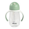 Beaba Straw Cup 300ml - Sage Green - Dezine Kids