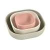 Beaba Silicone 3 piece nesting bowl set -Velvet Grey - Dezine Kids