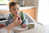 Beaba Set of 2 Silicone Pre-Feeding Spoons - Terracotta/Velvet Grey - Dezine Kids