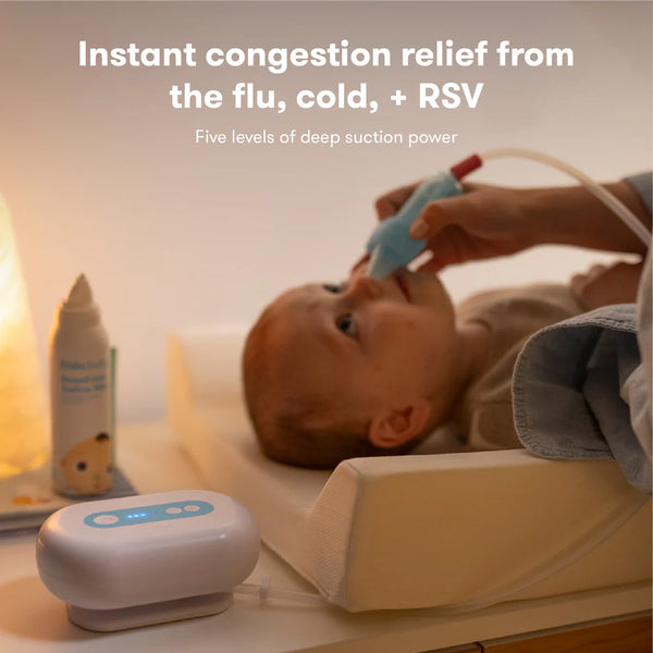 Frida Baby Electric NoseFrida Pro Nasal Aspirator for Baby, Hospital Grade Suction, Nose Sucker for Baby & Toddler