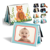 Curious Cub Learning Tummy Time Book & Mirror - Dezine Kids