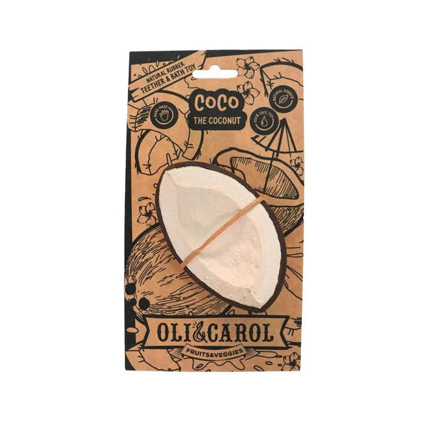 Coco The Coconut Natural Rubber Teether