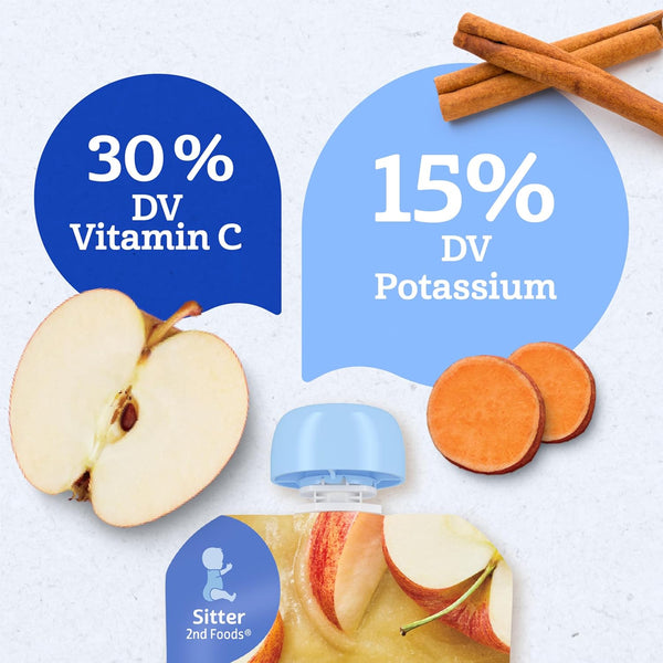 Gerber Fruit Puree - Apple Sweet Potato Cinnamon