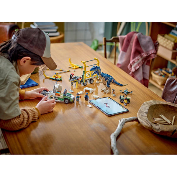 Lego Jurassic World Dinosaur Missions: Allosaurus Transport Truck