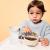 B.Box Toddler Cutlery Set Spoon and Fork - Latte Beige