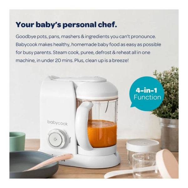 Beaba Babycook Solo 4 In 1 Food Processor - Dark Grey