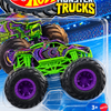 Hot Wheels Monster Trucks Snake Bite Green & Purple