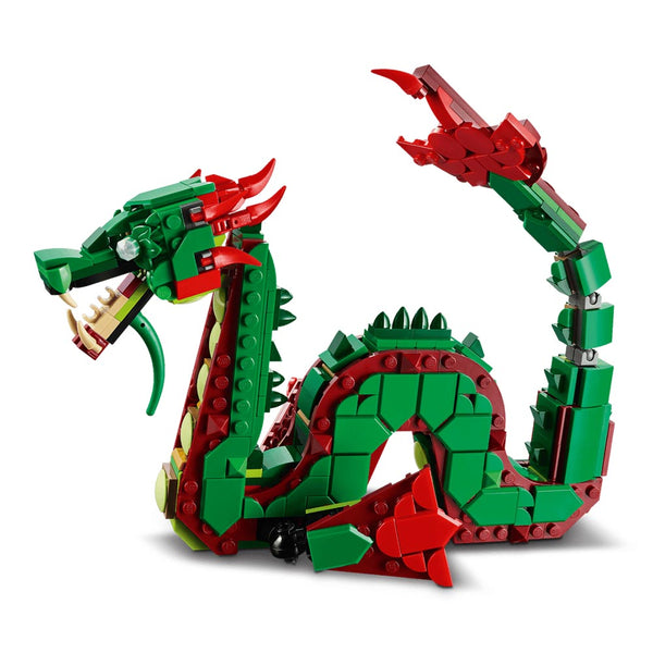 Lego Creator 3 in 1 Medieval Dragon Creature Toy Playset