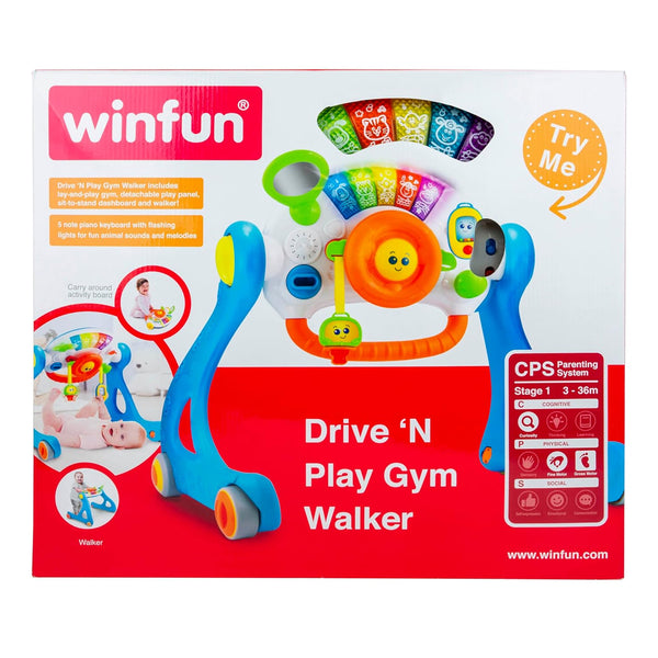 Winfun 5in1 Driver Playgym Walker MultiFunctional Activity Center
