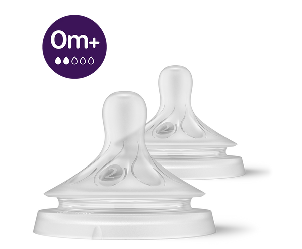 Philips Avent Natural Response Bottle Teat - Pack of 2
