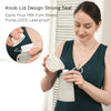 Momcozy Silicone Milk Storage Bags 2pcs, 260 ml, Maternity Accessory - Purple and White