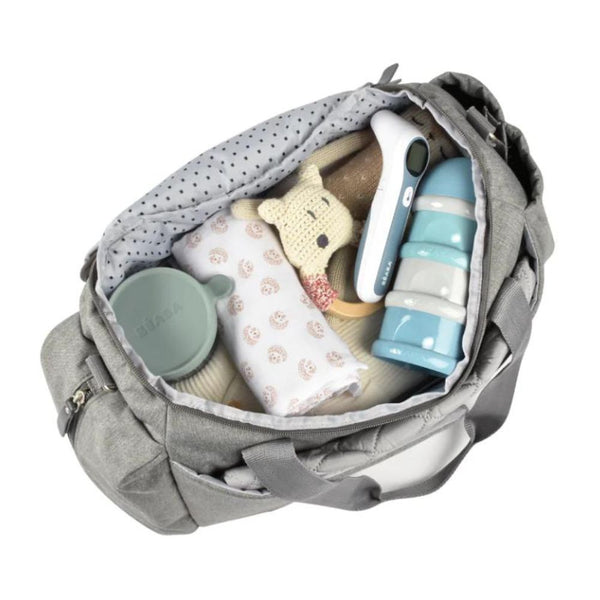Beaba Sydney II Changing Baby Diaper Bag - Heather Grey