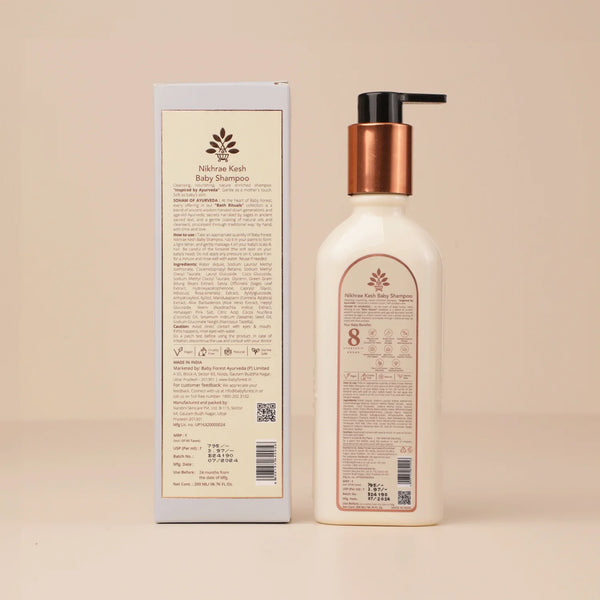Baby Forset Nikhrae Kesh Baby Shampoo 200Ml - dezinekids.com
