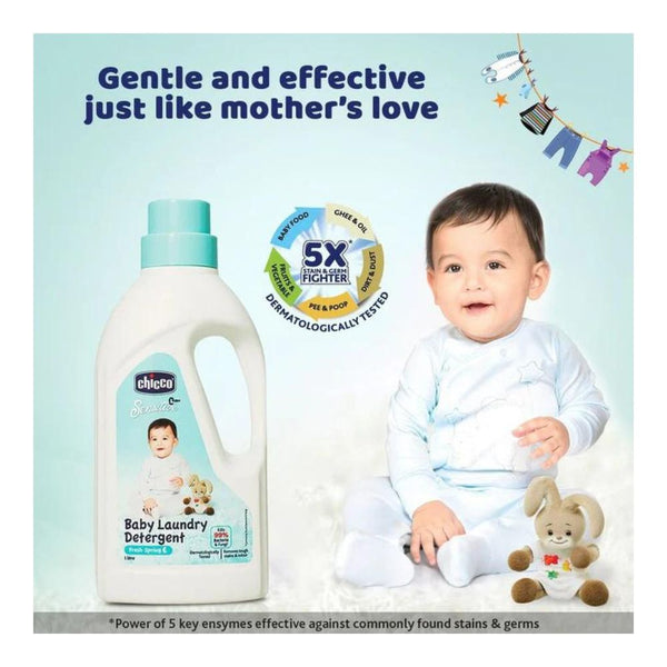 Baby Laundry Detergent (Fresh Spring) (1L) - Dezine Kids