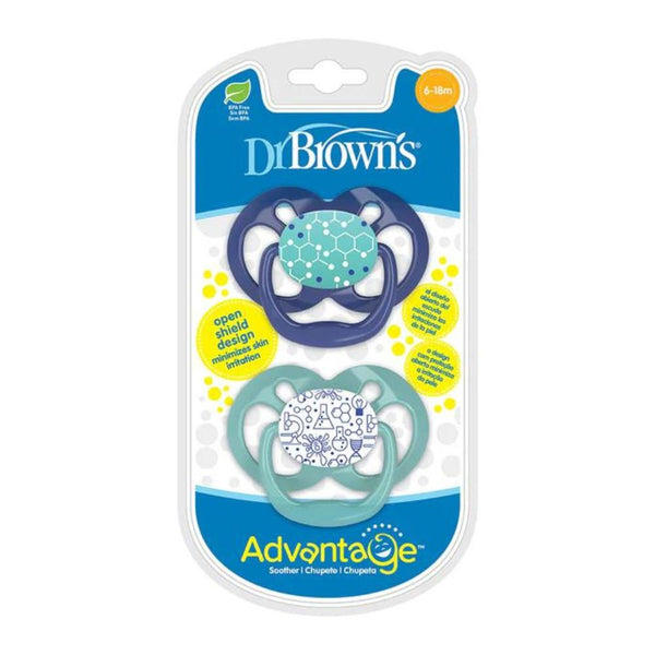 Blue Chemistry Advantage Pacifiers (Stage 2) | Pack Of 2