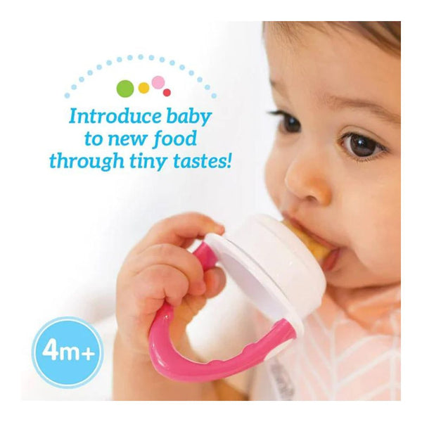 Fresh Firsts Silicone Feeder - Pink