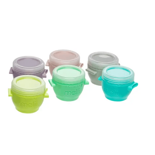 Melii Snap & Go Pods Airtight & Leakproof Cover, 118 ml - Pack of 4