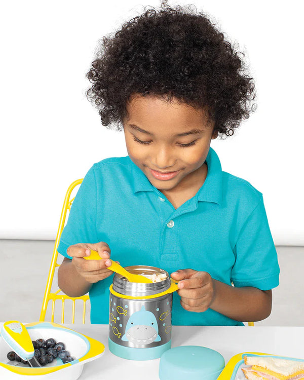 Stainless Steel Insulated Food Jar- Shark - Dezine Kids