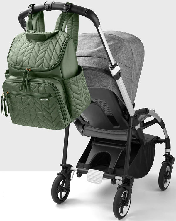 Forma Backpack Diaper Bag - Dark Sage