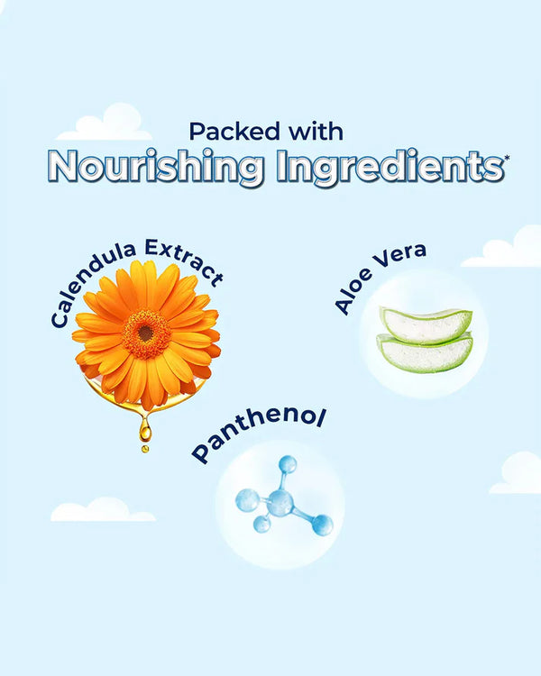Cetaphil Baby Wash & Shampoo With Organic Calendula - 400 ml - Dezine Kids
