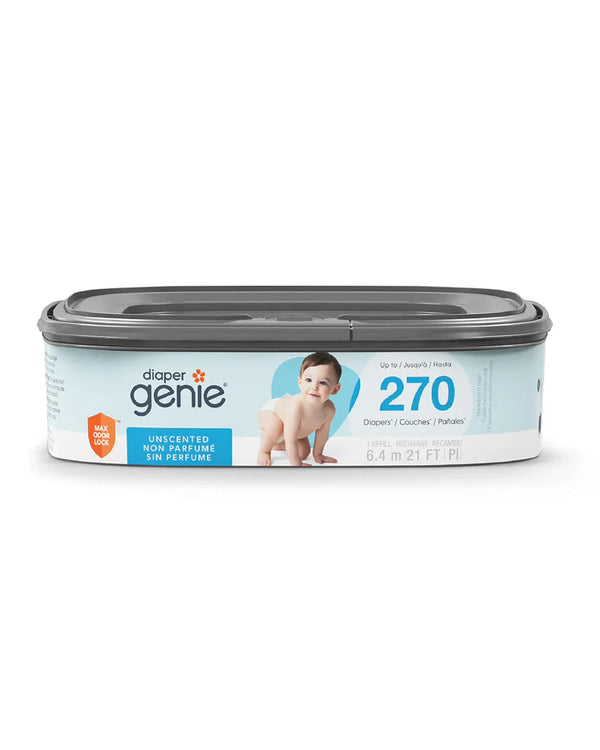 Diaper Genie Square Refill Holds Upto 270 Newborn Sized Diapers
