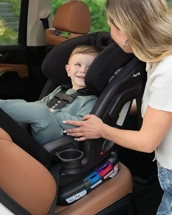 Nuna Exec Next Car Seat, Aeroflex Side Impact Protection, 0M+, Upto 55Kg - Pewter
