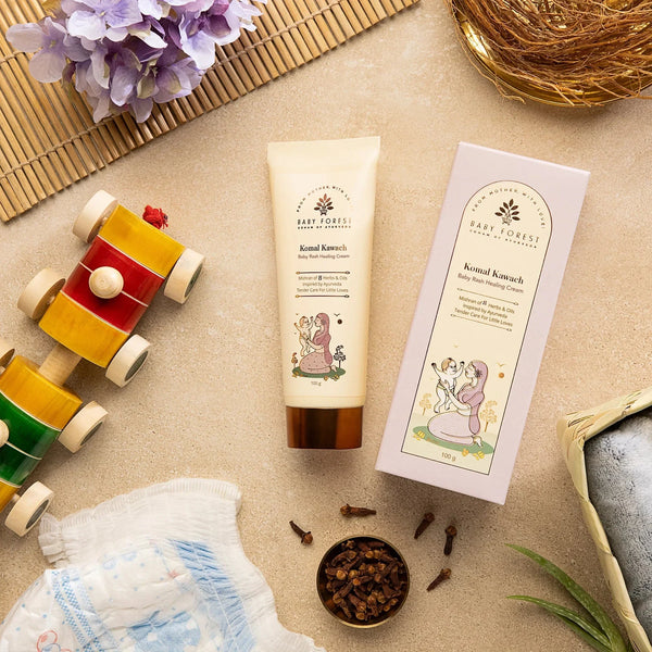 Komal Kawach Baby Rash Healing Cream 150Gm - dezinekids.com