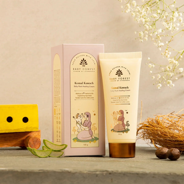 Komal Kawach Baby Rash Healing Cream 150Gm - dezinekids.com